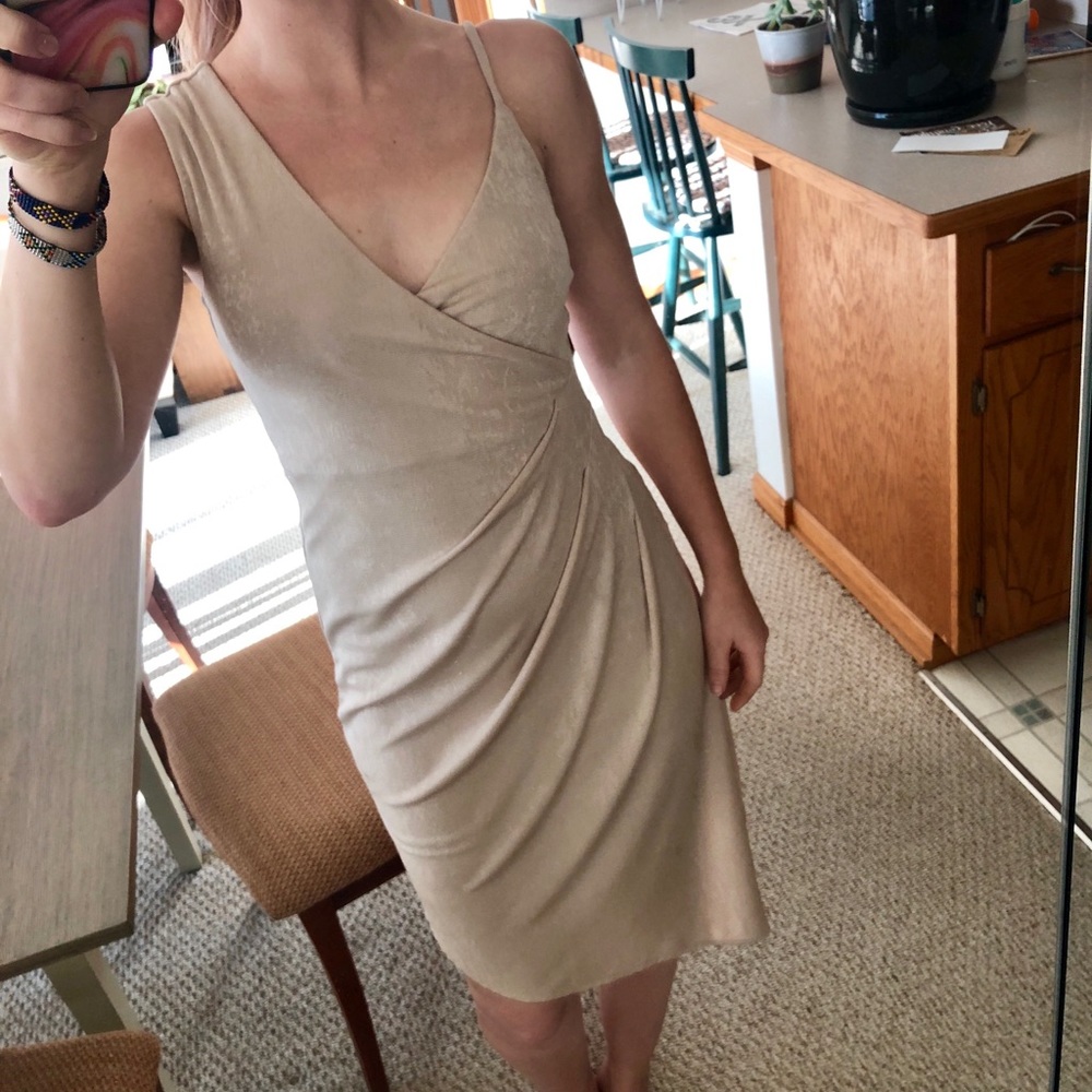 Topshop “nude” dress